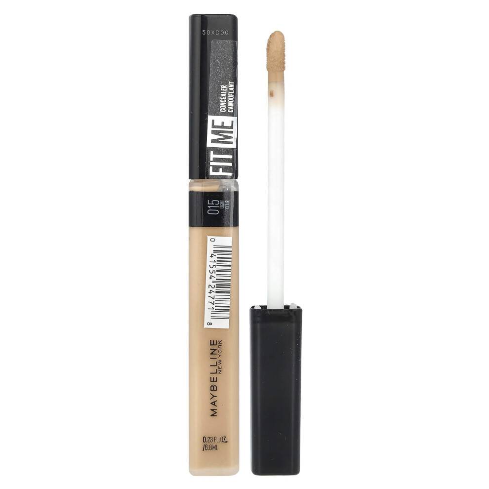 Maybelline, Fit Me, Concealer, 15 Ljus, 0.23 fl oz (6.8 ml)
