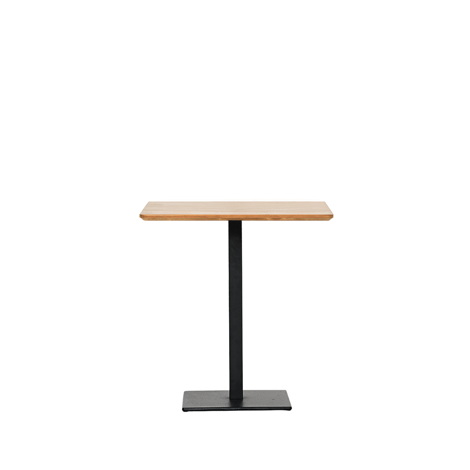 Galley Café Table / Solid Oak B2B - 70 / 70 Olieret eg Black