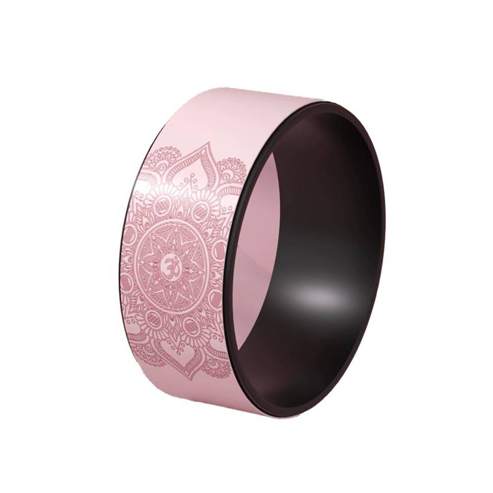 Yoga Wheel Roller for Spine Stretching - Back Cracking Wheel for Improved Flexibility & Mobility, Ideal for Yoga Pilates