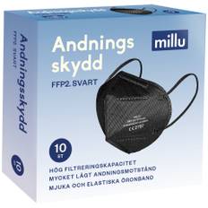Andningsskydd FFP2 Svart 10 st