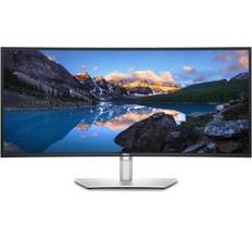 34.1" Dell UltraSharp U3423WE, Curved IPS 3440x1440, 5 ms, höjdjusterbar, 2xHDMI/DP/USB-C 90W, högtalare, USB 3.2-hubb