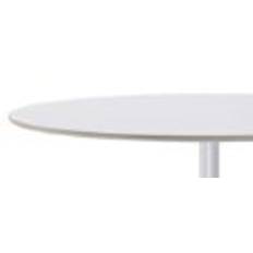 HAY AAT20 Table Ø: 110xH: 74 cm - White Powder Coated Aluminium/White Laminate