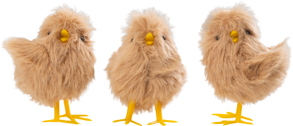 Påskkycklingar H. 7 cm 3-pack