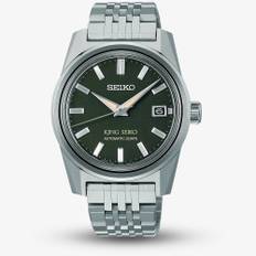 Seiko KING SEIKO Olive Suede Green 6R Interchangeable Automatic Watch SPB391J1