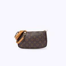 LOUIS VUITTON Monogram Pochette Accessoires - Brown