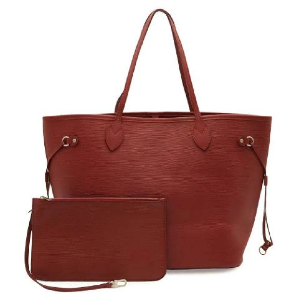 Louis Vuitton Vintage Pre-owned Laeder louis-vuitton-tasker - Vintage - Dame - Rød - ONE SIZE -