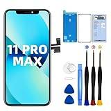DTD Skärm för iPhone 11 PRO Max, Display för iPhone 11 PRO Max, LCD pekskärm Digitizer reservdelar med reparationsverktyg