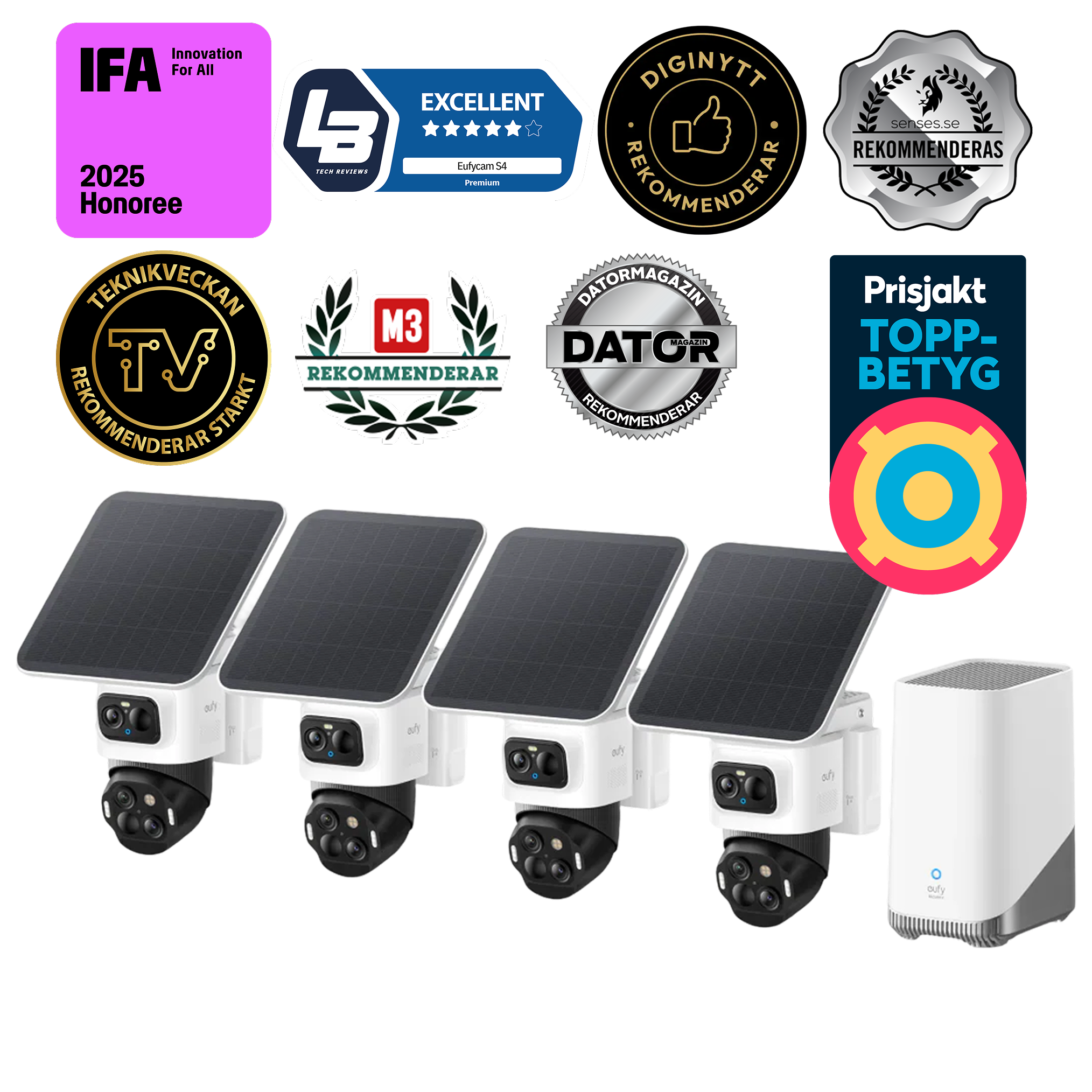 eufyCam S4 4-Cam Kit