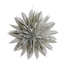 Lene Bjerre Palisia dekorationsstjärna Ø60 cm Light grey - Grå