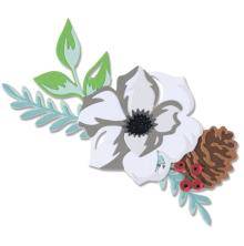 Sizzix Thinlits Dies - Layered Winter Flower 20-07