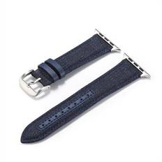 Jean Cloth Texture Watch Rem Remplacement för Apple Watch Series 1/2/3 38mm / Series 4/5/6 / SE 40mm