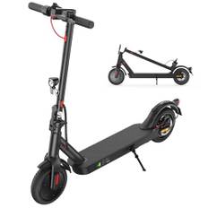 iScooter E Scooter mit Straßenzulassung, ABE Elektroroller Belastung bis 120kg, 30 km Reichweite, LED, 20km/h, 350W Motor, 8,5 Zoll Wabenreifen,Duales Bremssystem E Roller für Erwachsene