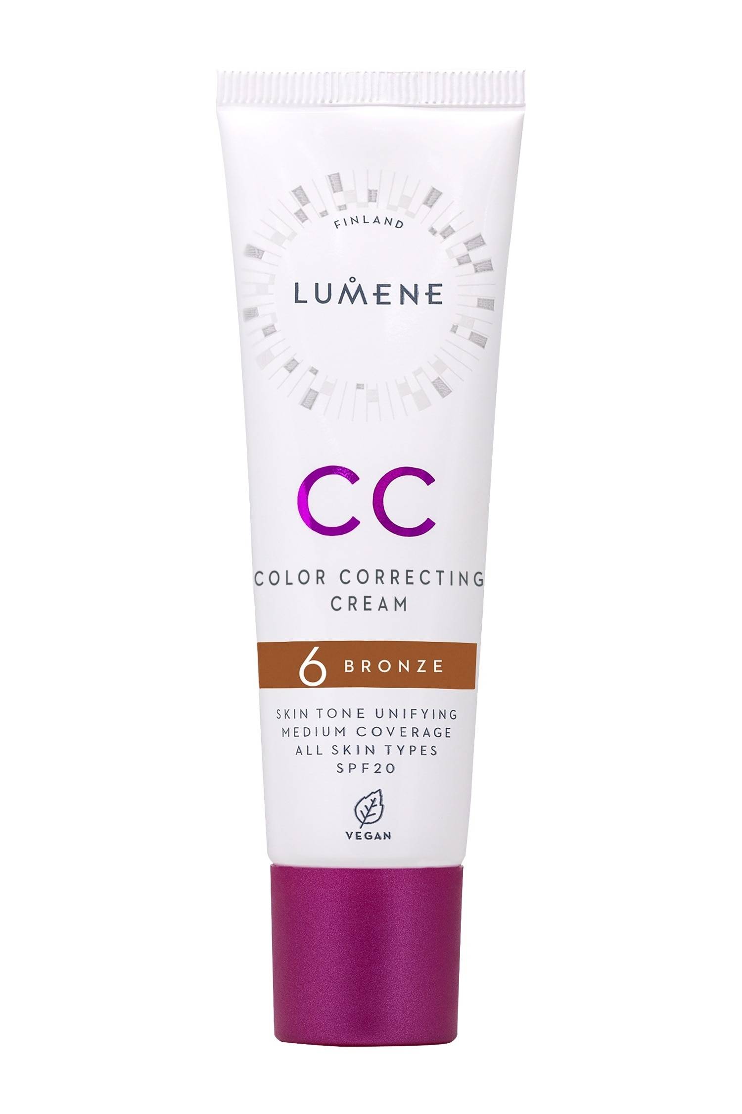 Lumene - Cc Color Correcting Cream - 6 Bronze (one size)