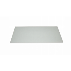 Silverline stænkplade glas 800x450 mm - Hvid