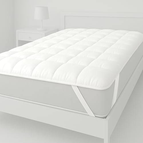 Besonders weicher Matratzenschoner 180x200cm - Matratzenauflage für Matratzen bis 30cm - Bei 60°C waschbar & Öko-Tex für mehr Hygiene im Bett - Unterbett als Schutz für Boxspringbett & Topper