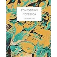 City Scenes: Colorful Urban Photo Art Composition Notebook, College ruled, 8.5x11: Botanical Gardens Pattern, lined note book, 130 pages