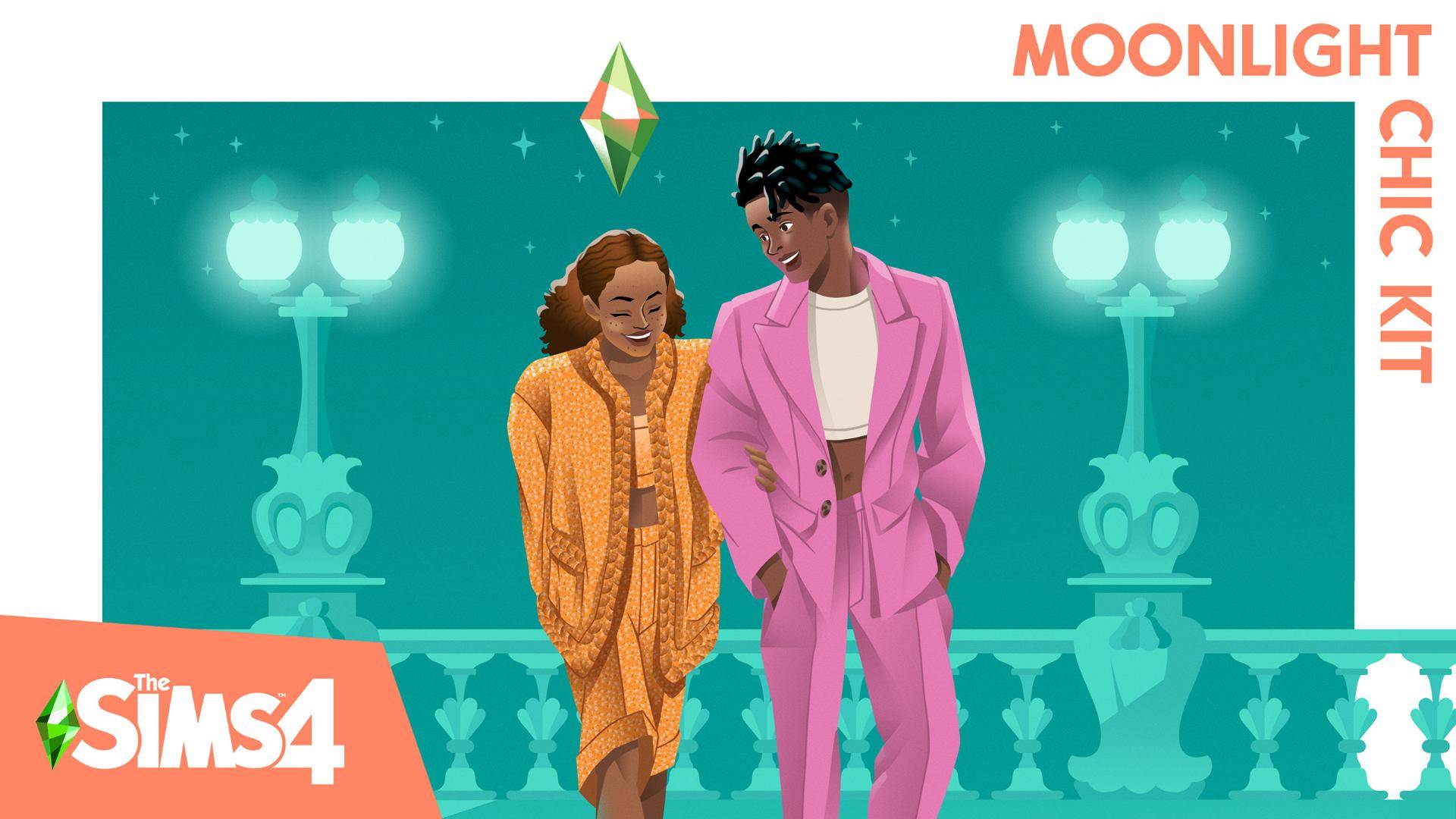 The Sims 4 - Moonlight Chic Kit DLC Origin (EA App / PC) – Origin / EA app / Region free