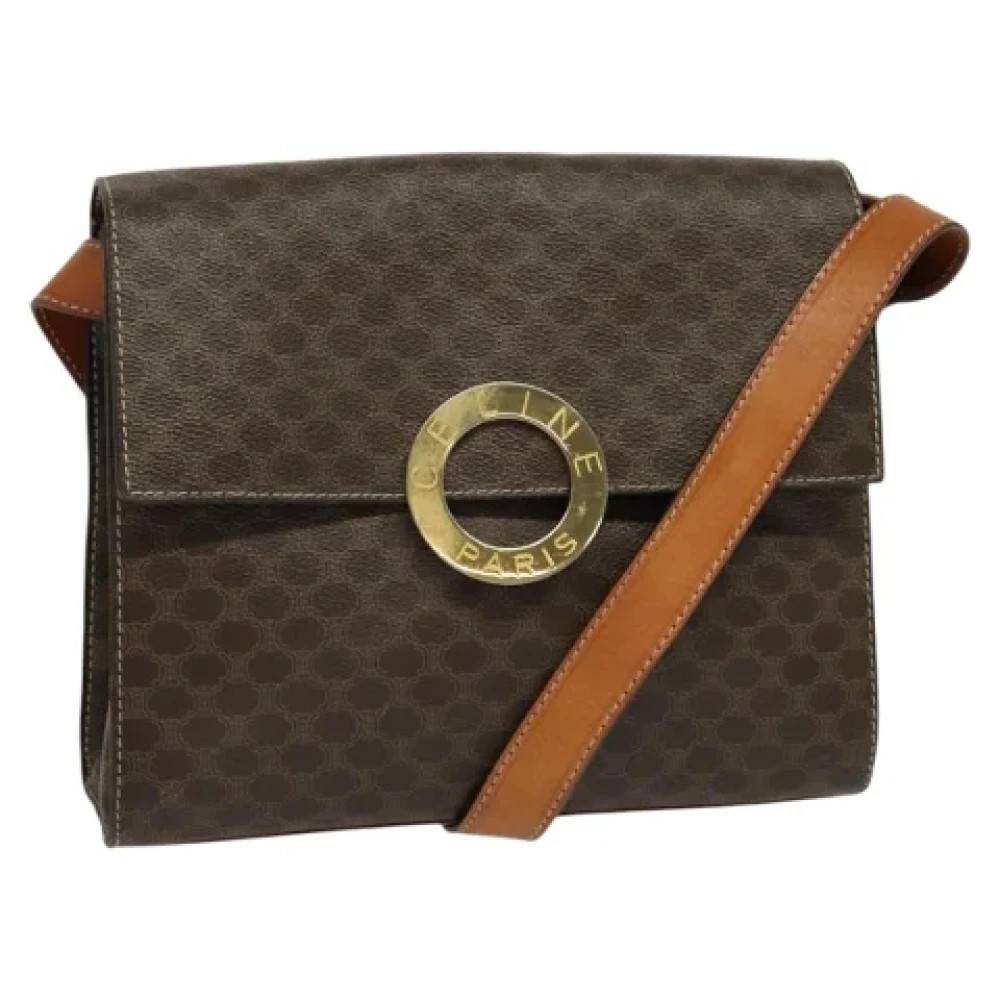 Celine Vintage Pre-owned Laeder celine-tasker - Vintage - Dame - Brun - ONE SIZE - Uld