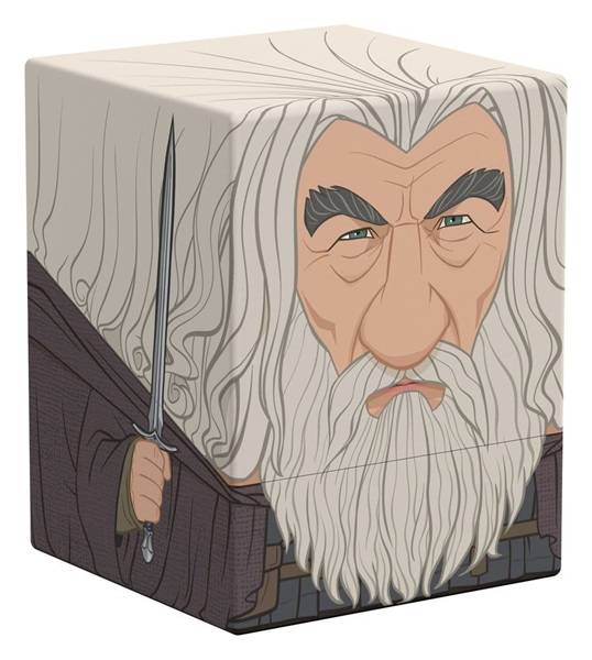 Ultimate Guard Squaroes Boulder Deck Case (Deck Box) 100+ Standard Size: The Hobbit: Gandalf the Grey