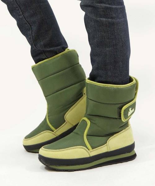 Rubber Duck Vinterstøvle Army Green (Størrelse: 31).