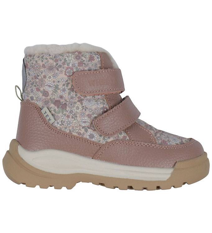 Wheat Vinterstøvle - Tex - Millas - Rose Dust Flowers - Wheat - 30 - Vinterstøvle