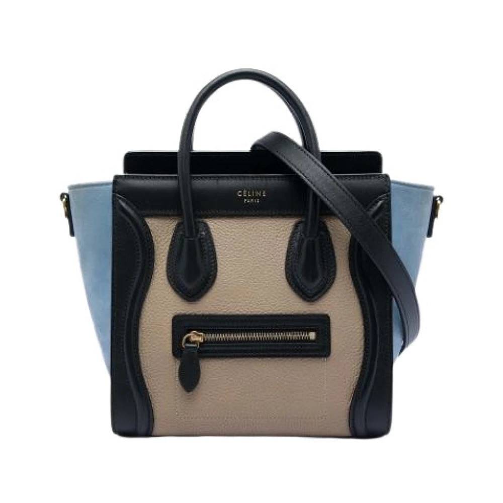 Celine Vintage - Pre-owned Nano Luggage Tote Vintage - Dam - ONE Size - Läder
