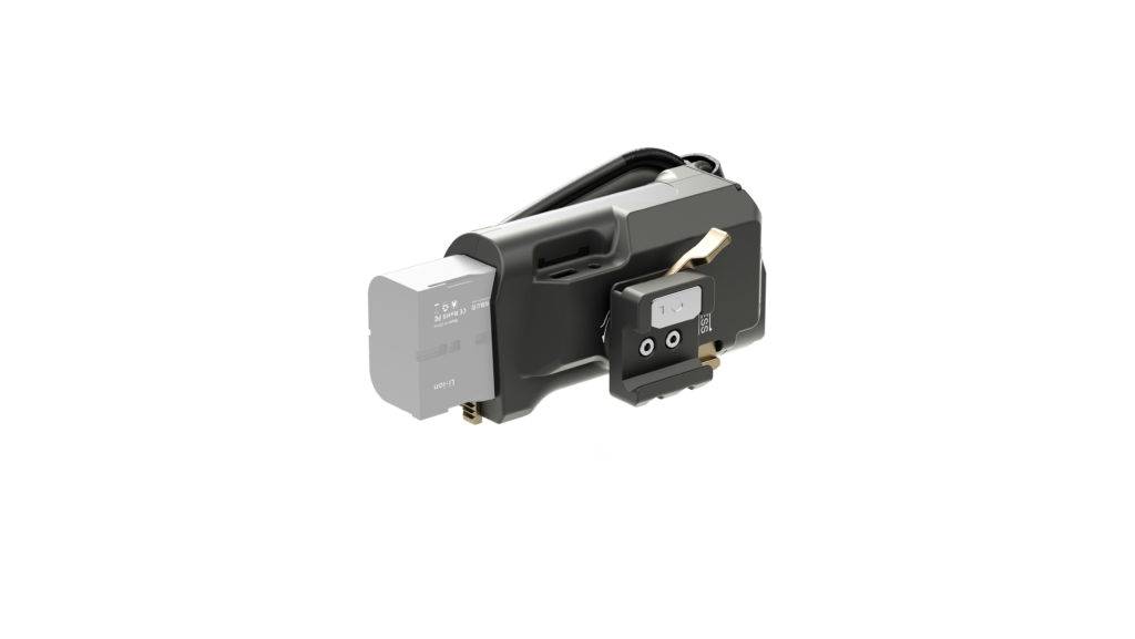 Tilta Tiltaing Left Side Advanced Power Handle with Run/Stop Type IV (F570 Battery) - Tilta Grey