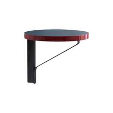 Artek - Kaari Vägghylla Reb 007, Blå linoleum - Vägghyllor - Ronan & Erwan Bouroullec - Svart - Metall/Trä/Syntetiskt