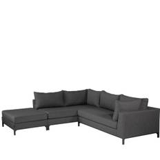 Exotan Sicilie Outdoor sofa - stone grey - venstrevendt
