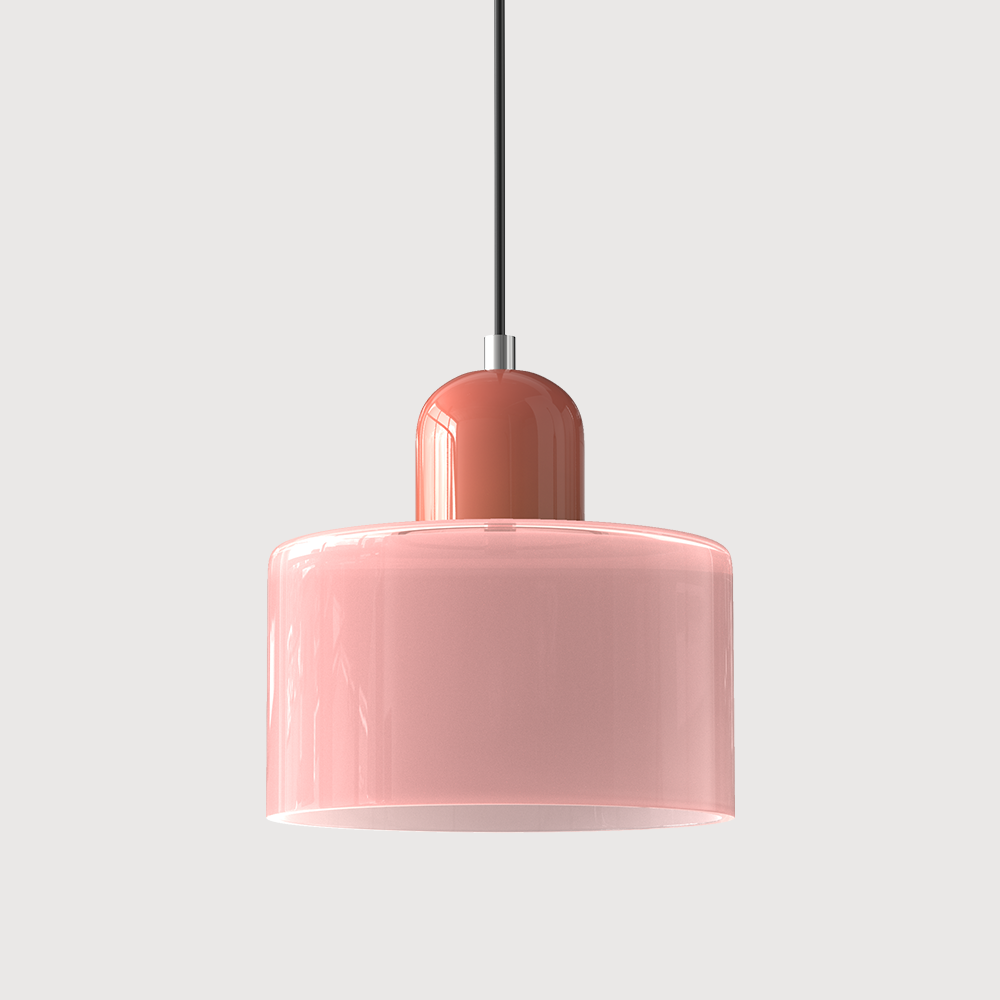 Bauhaus Kreativ Glas Hänglampa - Kreativt Glas för en Elegant Inredning - Rosa
