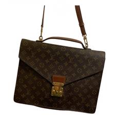 Louis Vuitton Serviette Ambassadeur leather handbag