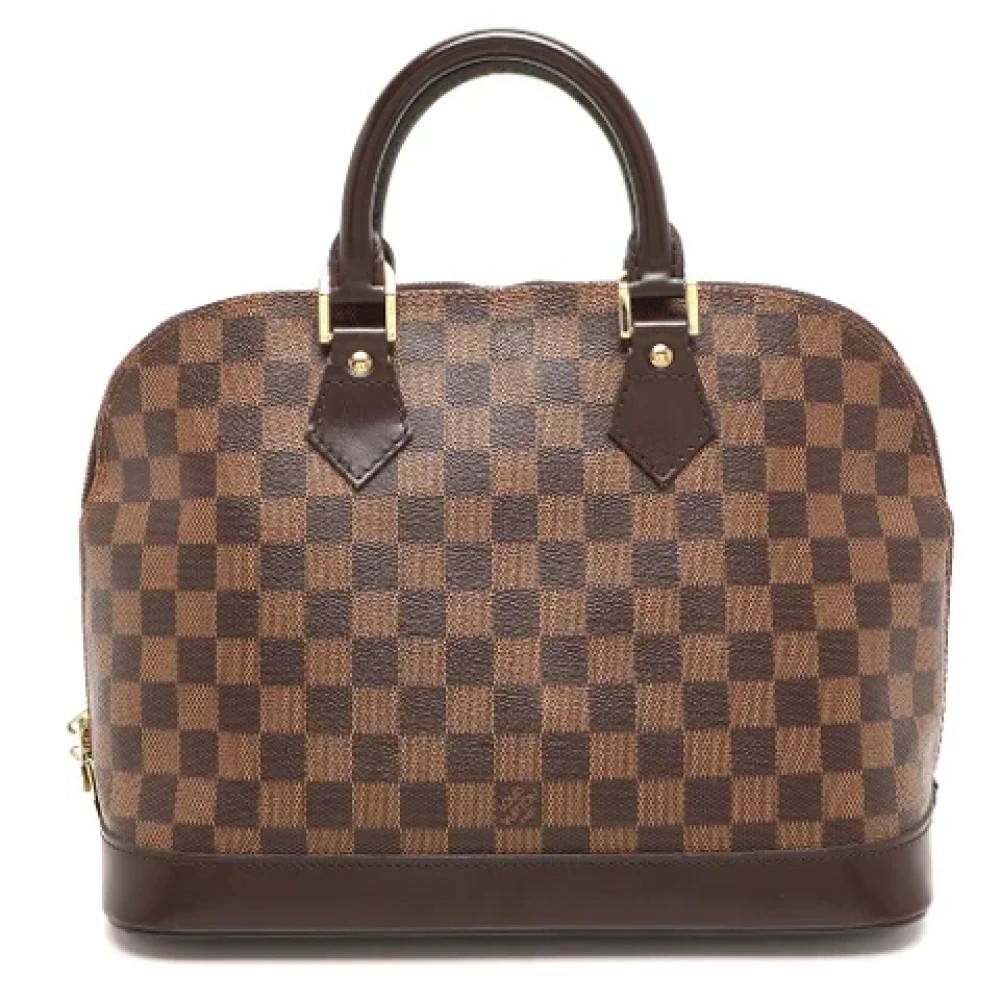 Louis Vuitton Vintage Pre-owned Laeder louis-vuitton-tasker - Vintage - Dame - Brun - ONE SIZE - Tyl