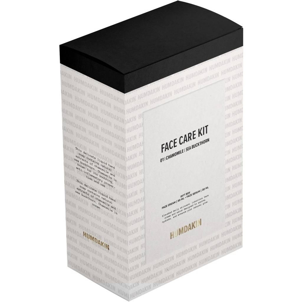 Humdakin Giftbox | 01 Face Care Kit Facial day Creme + Serum - One Size Handdukar Från Magasin - 0008 (One Size)