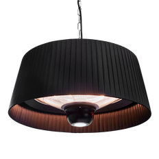 Terrassvärmare Takmodell Svart 1800W Modern HORTUS