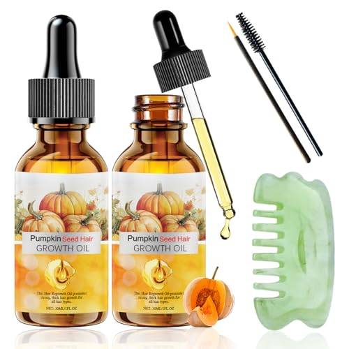 Pumpkin Seed Oil 2 stycken pumpafröolja Hårsöl 120 ml 100 % ren Bio