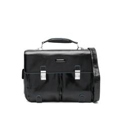 PIQUADRO - laptopfodral i läder - herr - kalvskinn - one size - Svart