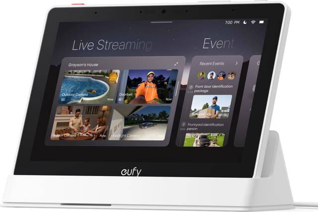 Eufy Smart Display E10 smarthubb för hemmet (vit)