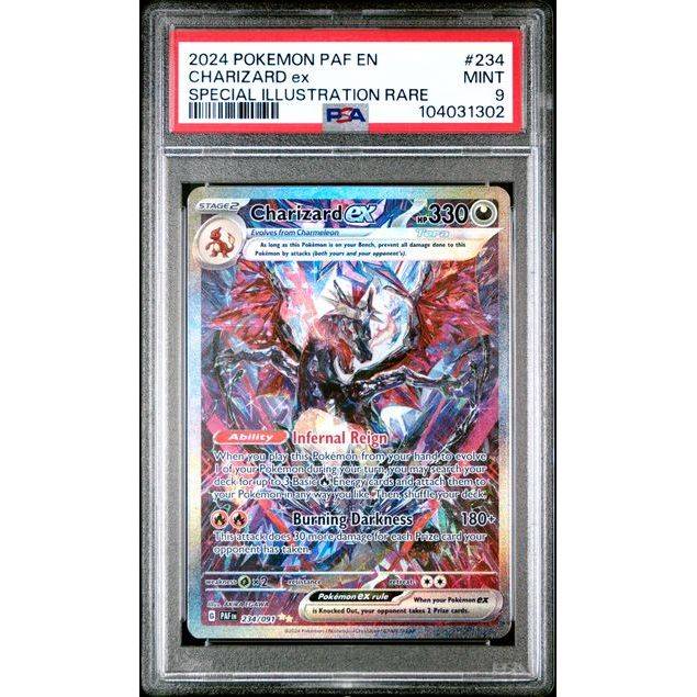 Pokémon TCG: Charizard Ex #234 PSA 9 - Paldean Fates - Brugtmoms