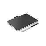 Wacom One S penntablett inkl. batteridriven EMR-penna, Bluetooth-anslutning, för Windows, Mac, Chromebook och Android — perfekt för kreativa nybörjare, rita digitalt och vardagliga kontorsuppgifter