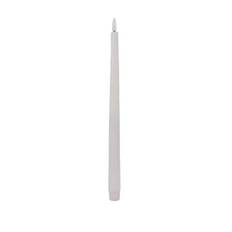 LED kronelys hvid H33 cm 2 stk.