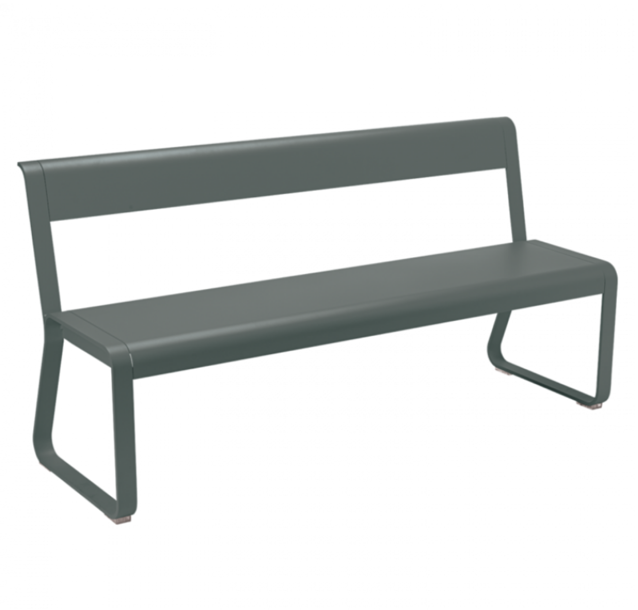 Fermob Bellevie Bænk m/ Ryglæn - 47 Anthracite