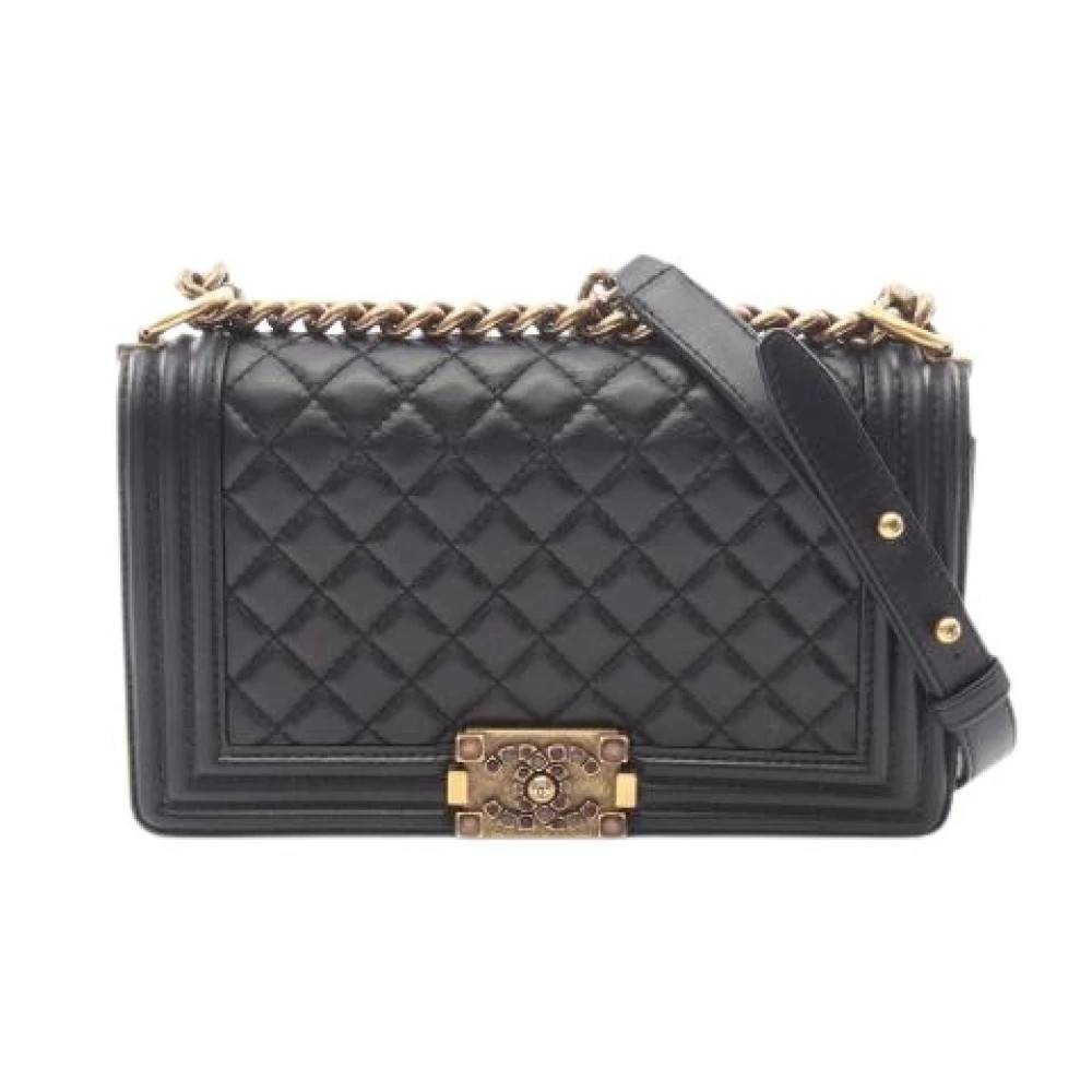 Chanel Vintage - Pre-owned Boy Axelremsväska Vintage - Dam - ONE Size - Läder