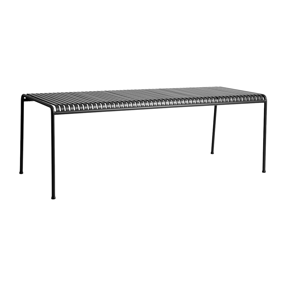 HAY Palissade Table L220cm Anthracite