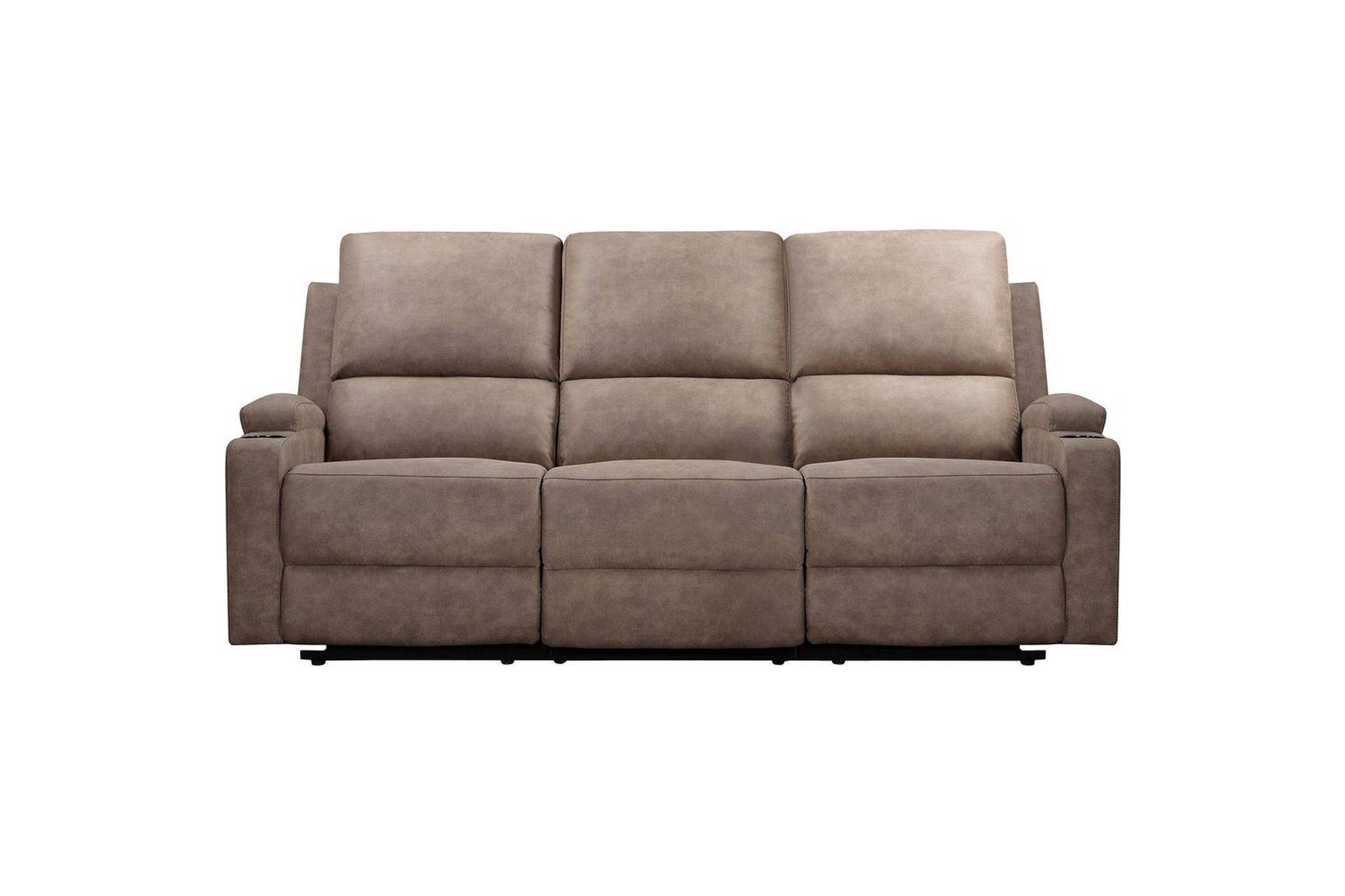 Loft24 Dallas Reclinersoffa 3-sits - Brun Reclinersoffor & Biosoffor