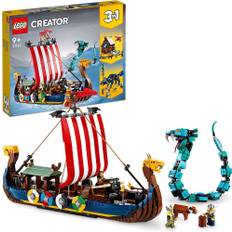 LEGO 31132 Creator 3in1 Wikingerschiff mit Midgardschlange