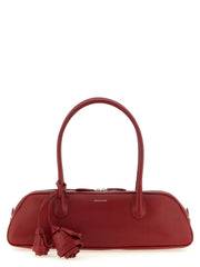 Magda Butrym Calf Leather Shoulder Bag — Red