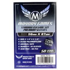 Mayday Premium USA Card Sleeves - Kartenschutzhüllen 56x87mm (50 Stück) - 7076