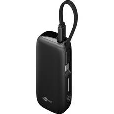 Goobay Powerbank 5.000 mAh m/kabel, PD20W