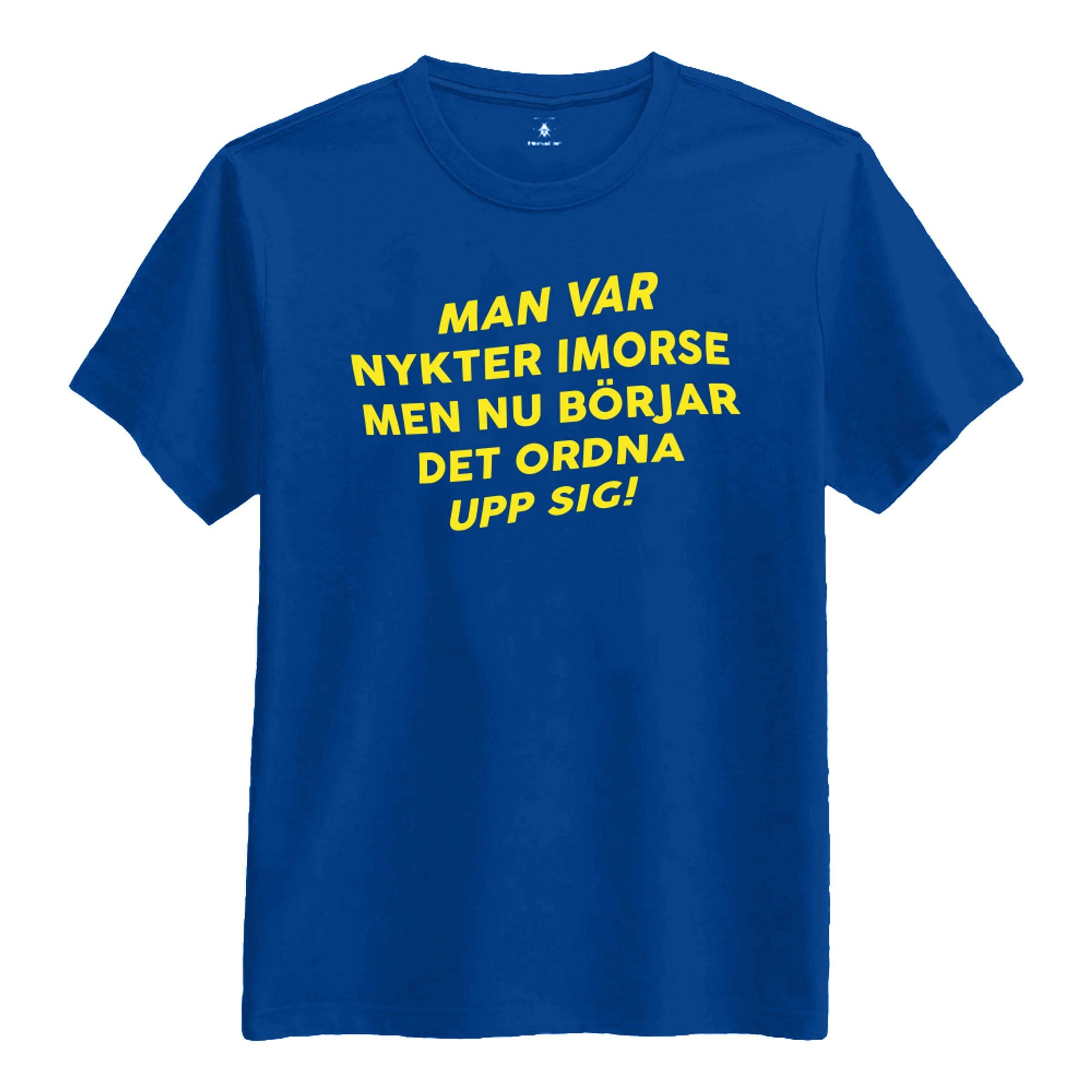 Man Var Nykter I Morse... T-shirt - XX-Large