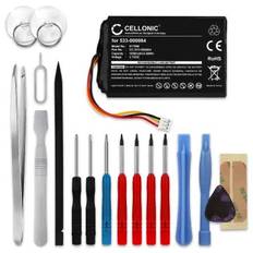 Ersättningsbatteri 533-000084 1209 533-000083 - ersättningsbatteri för Logitech Harmony Touch / Harmony One / Harmony Ultimate fjärrkontroll + skruvmejsel-set - radiostyrning batteri 1050mAh